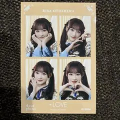 イコラブ 音嶋莉沙 7周年コンサート ラッフル 4カットフォトカード
