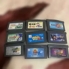 ゲームボーイアドバンス ソフトセット　9本