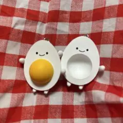 にっこりーノ　わけあいっこマスコット　たまご