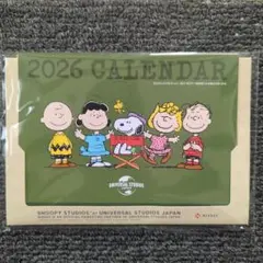 2026年 スヌーピーカレンダー ユニバーサル・スタジオ・ジャパン