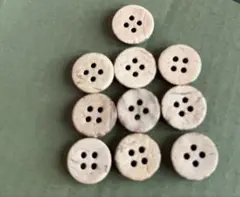ココナッツ4穴ボタン 10個セット