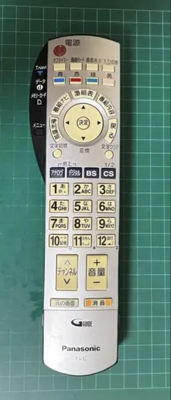 未使用】パナソニック CATV テレビリモコン EUR7630ZC0 - メルカリ