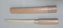 茶道具 花所望 小刀 刃金付 共箱付 竹筒入 No.140 茶会 茶席 花入用 茶道具 花所望 小刀 刃金付 共箱付 竹筒入 No.140 茶会 茶席 花入用