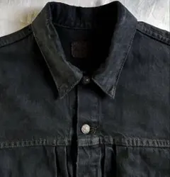 【LEVI'S】80sリーバイス 2nd オレンジタブ ブラックデニムジャケット