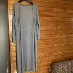 アンサンブルニットワンピース