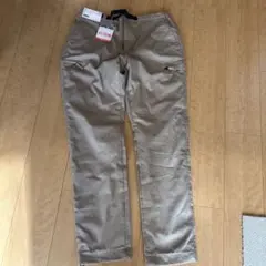 新品未使用　UNIQLO 防風ウォームイージーパンツ　ベージュ　M