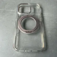 iPhone 16 proクリアケース MagSafe リング 付き