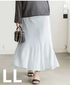 【美品】【完売品】クレットオリジナル ストレッチマーメイドレーススカート LL