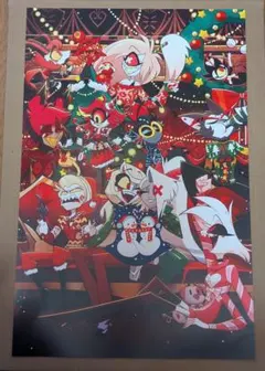 ハズビンホテル クリスマス限定 ポスター ホテルサイド アラスター