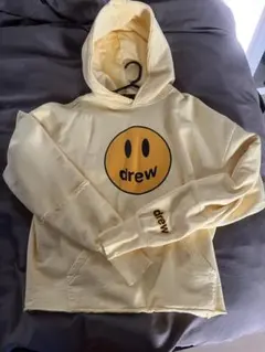 drew スマイリーフェイス パーカー