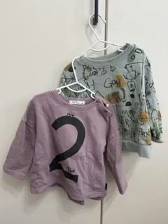 トレーナー2点セット　80cm 春秋