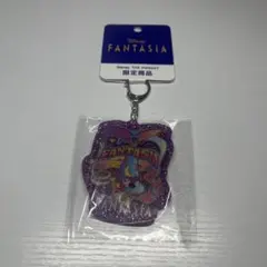 Dマケ ディズニーザマーケット限定 ファンタジア アクリルキーホルダー パープル