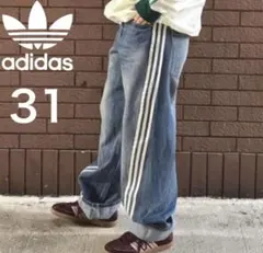 新品31⭐️Adileniumシーズン3 ルーズフィット デニムパンツ インディゴ