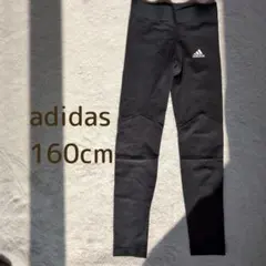 adidas スパッツ メッシュパネル インナータイツ 160cm ブラック