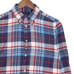 ラルフローレン クラシックフィット ポニー刺繍 ボタンダウン 長袖シャツ