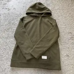 bliss bunch 裏起毛パーカートレーナーカーキF美品