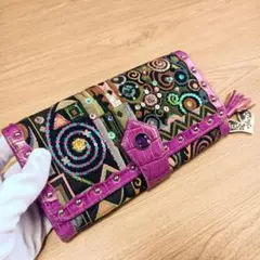 美しいカラー Think Bee! シンクビー 長財布 グスタフクリムトデザイン