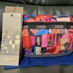 LeSportsac ポーチIt's a Small World Disney