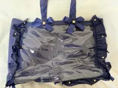 痛バッグ ザッカマート a3 5周年フリル ネイビー