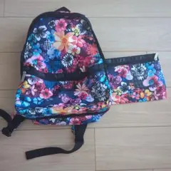 LeSportsac リュック ポーチ付き 花柄のサムネイル