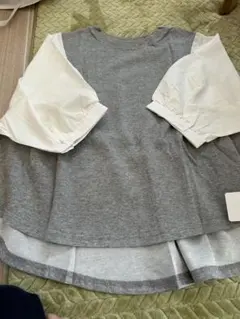 JUNOAH バルーンスリーブ チュニック