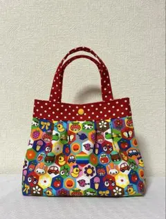 【ミニ】タック入りバッグ❖りんごちゃん