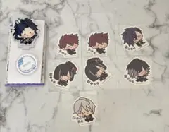 刀剣乱舞　んまほっぺ ステッカー　実休　明石　京極　南泉　大包平　山姥切長義