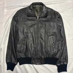 80s vtg A-2 real leather bomber jacket - メルカリ