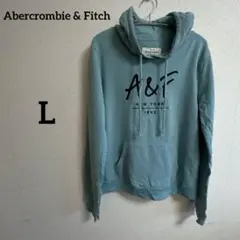 Abercrombie & Fitch ミントグリーン パーカー 【L】