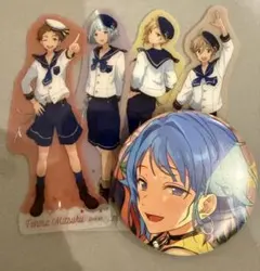 あんスタ　ダイカットクリアシート　缶バ　Ra*bits 創
