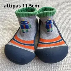 Attipas ベビーシューズ 11.5cm ロボット柄