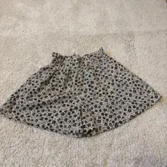 GU キッズ 花柄 キュロット 120センチ