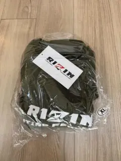 RIZIN × しまむら セットアップ パーカー スウェット グリーン XL 