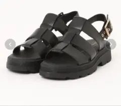 Clarks レディース サンダル ブラックのサムネイル