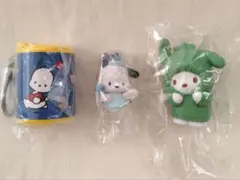 【新品未開封】ポチャッコ キーホルダー・コインケース・フィギュア 3こセット