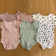 ベビー　肌着ロンパース　6点　70サイズ