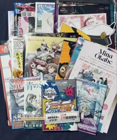 アニメ フライヤー チラシ 試し読み冊子 ノベルティ