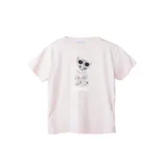 "LULU" tee mieya mieya Tシャツ ピンクのサムネイル