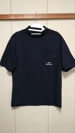 new balance golf ポケット付きモックネックシャツ