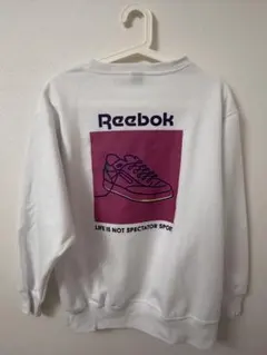 Reebok リーボック　トレーナー　白　ホワイト