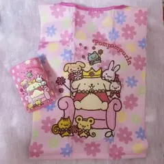 限定価格☆*【新品】ポムポムプリン 30周年 ポーチ付きショッピングバッグ
