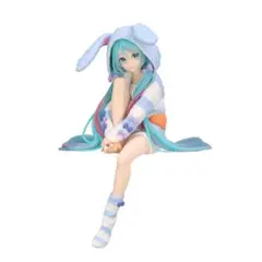 初音ミク ぬーどるストッパー うさ耳パジャマ ブルー