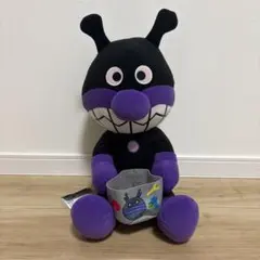 未使用品 ばいきんまん 大きい ぬいぐるみ