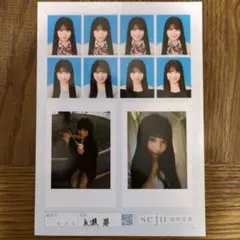 seju 証明写真 2L 永瀬碧 セジュ eプリント - メルカリ
