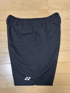 【美品】ヨネックス15150 黒 ハーフパンツLサイズ
