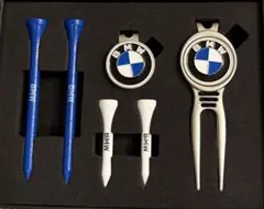 BMW ゴルフグッズセット 未使用 ティー マーカー グリーンフォークのサムネイル