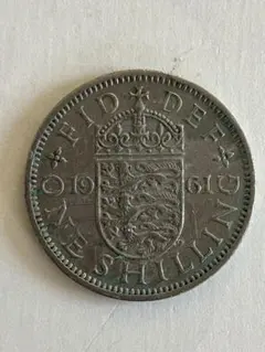 1887年 英国ヴィクトリア女王 シリング銀貨 - メルカリ