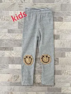 【kids】ボーダー レギンス ニコちゃん