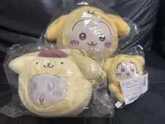 【未開封】サンリオ ちいかわ ポムポムプリン　うさぎ　3点セット　コンプリート