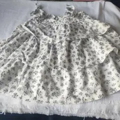 COMME CA ISM 花柄ノースリーブワンピース 120A